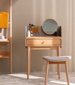 Resim Mübrem Makyaj Masası - Amerikan Meşe 