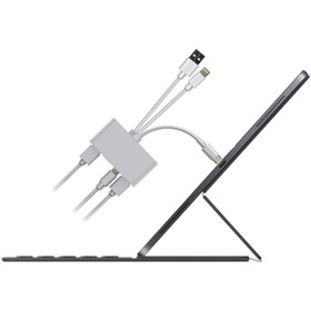 Resim Ally Mobile 3 In1 Iphone+usb C+ Usb A Kamera Okuyucu Kart Okuyucu - Beyaz 