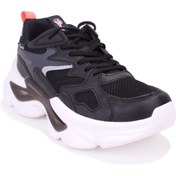 Resim Jump 29891 Siyah Ortopedik Ortopedik Günlük Kadın Spor Ayakkabı 