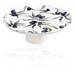 Resim Olivos Ayaklı Servis Tabağı 10x30 Cm Ovs0010 