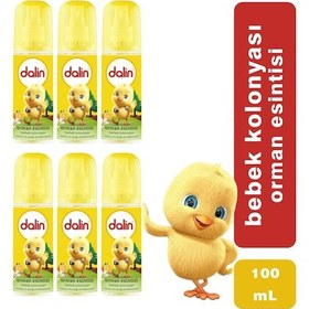 Resim Dalin Orman Esintisi Sprey Bebek Kolonyası 6 X 100 Ml 