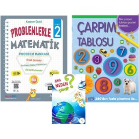Resim Üçgen Yayıncılık Üçgen 2.sınıf Problemlerle Matematik+ Çarpım Tablosu 