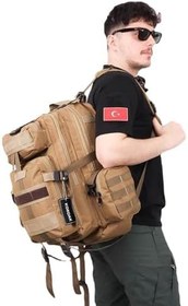 Resim KORDAK Camel Lt Taktik Sırt Çantası Fonksiyonel Outdoor Tactical Çanta, 45, ASKYENİCBJCNTA, Bej, üniseks-yetişkin 