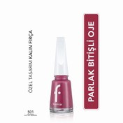 Resim Flormar Nail Enamel Yoğun Pigmentli Oje 501 A Little Tropical 