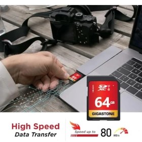 Resim Gigastone Gıgastone 64GB Sdxc Hafıza Kartı Paketi 5'li, Dijital Kameralar Için 80 Mb/s'ye Kadar Canon Sony Olympus Pc, Uhs-I U1 Sınıf 10 