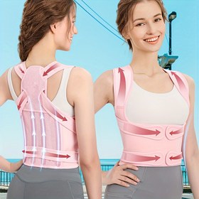 Resim Kadınların Duruşunu Düzeltmek İçin Ayarlanabilir Sırt Destek Askıları ile Yapılan, 15% Naylon, 70% Neopren ve 15% Polyesterden Üretilmiştir. Elde Yıkanabilir ve Sevgililer Günü, Paskalya, Kadınlar Günü, Anne Günü ve Bağımsızlık Günü için Hediye Olabilir. 