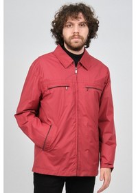 Resim Daynax Erkek Fermuar Cepli Mevsimlik Mont 4925100 Bordo-Bordo 