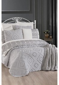 Resim Çeyiz Diyarı Hürrem 10 Parça Battaniyeli Çeyiz Seti Gri Gri 