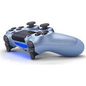 Resim PS4 Uyumlu Yeni Nesil Tıtanyum Mavi Renk Oyun Kolu 