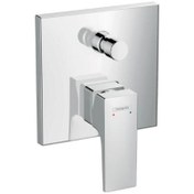 Resim Hansgrohe Metropol Tek Kollu Banyo Bataryası Krom, Ankastre Montaj, Çubuk Volan Ile - 32545000 