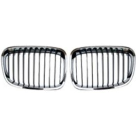 Resim Bmw F20 Ön Panjur Böbrek Krom Siyah Basis Set 2011-2014 Uyumlu 