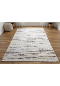 Resim Bademli Halı Lüx Kaymaz Taban Dekoratif Halı 9014 Renkli Çok Renkli 