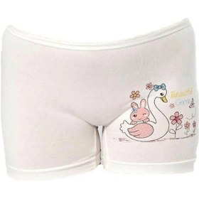 Resim Kota 3409 Kız Çocuk Çok Renkli Baskılı Boxer 6 Adet 001 
