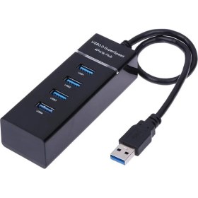 Resim İstatek USB 3.0 Super Speed 4 Port 5 Gbps Çoklayıcı Hub 30 cm 