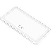 Resim Pazly Araba Güneşlik Ayna Usb Şarj Edilebilir Kozmetik Makyaj Aynası 3 Işık Modlu Dokunmatik Ekran - Beyaz, Renk: Mavi 