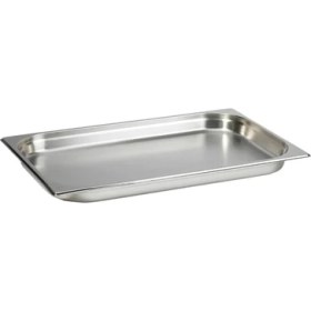 Resim Natsan-Paslanmaz Çelik Gastronom Küvet Gn 1/1-40 (53 x 32,5 x 4 Cm) 