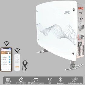 Resim Ufo Hibrit Isıtıcı Konvektör Smart 1000W-2000W 