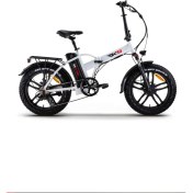 Resim Rks Rsııı Pro x Elektrikli Bisiklet - Beyaz Mekanik Disk Rks Rsııı Pro x Elektrikli Bisiklet - Beyaz Mekanik Disk 