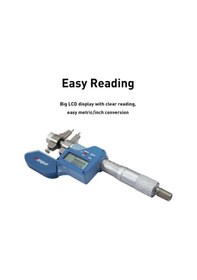 Resim Dasqua 75-100mm Dijital İç Çap Mikrometre 0.001mm 4910-4120 