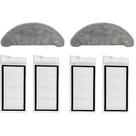 Resim Roidmi Eve Vacuum Mop Uyumlu Yedek Hepa Filtre ve Mop-6 Parça 