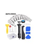Resim Ximistore9 36 Parça Çok Amaçlı Derz Ve Silikon Temizleme Seti - Mutfak, Banyo, Fayans İçin Profesyonel Araç Takımı 