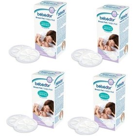 Resim Bebedor Göğüs Pedi 40'Lı X 4 Adet Taşıma Poşeti Hediyeli 