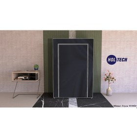 Resim Yorgan Hurcu Bez Dolap Yüklük Güçlendirilmiş Çelik Profilli Gri 