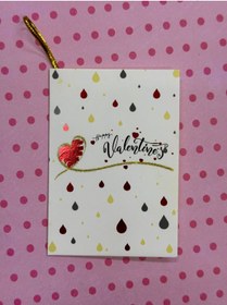 Resim demontecraft Hediye kartı not karti 6.5x9.5 ölçü 1 adet 