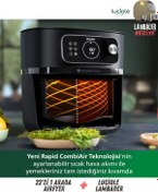 Resim Philips Premium Airfryer 7000 Serisi Xxl Connected, Gıda Termometreli, 2 Kg, 8.3 L, Connected, Luciole Lmbdr 