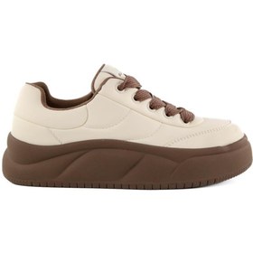 Resim Ewoll 252-8028 Bej Kadın Sneakers 