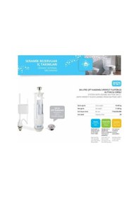 Resim Nkp 3/6 Litre Çift Kademeli Klozet Rezervuar İç Takımı 132 Beyaz 