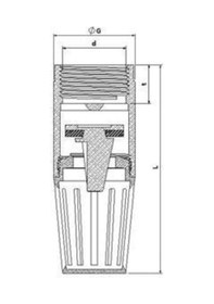Resim Sarı Yaylı Klape 1'' 