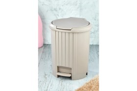 Resim Bas Aç Mekanizmalı Banyo ve Mutfak Çöp Kovası, Pratik ve Şık Tasarım 