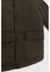 Resim United Colors Of Benetton Erkek Çocuk Mont Bntb23316 Haki Haki 