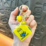 Resim Silver1 Yeni Sevimli Çizgi Film Işıklı Işık Kulomi Büyük Kulak Köpek Hediye Kutusu Anahtarlık Araba Okul Çantası Dıy Kolye Hediye (Yurt Dışından) 