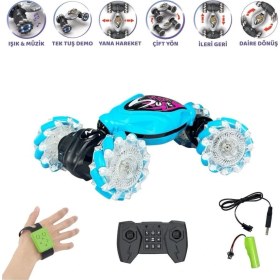 Resim Oyunca Hg4-28 Uzaktan Kumandalı Bilekten Kontrol Şarjlı 2.4g Stunt Araba 