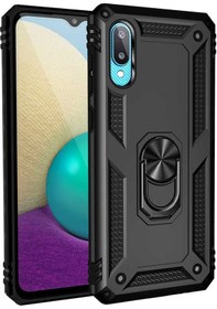 Resim Samsung Galaxy A02 Yüzüklü Standli Vega Kilif Ekran Koruyucu 510433755 