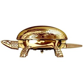 Resim Kaplumbağa Şans Zili - Gold 