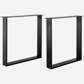 Resim Ferforje Masa Ayağı 2'li Set 30x50 Profil 