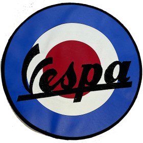 Resim SUNA GİYİM vespa büyük boy ceket yelek için arma 