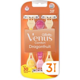Resim Gillette Simply Venus 3 Dragonfruit Kullan At Tıraş Bıçağı 3'lü - Gratis 