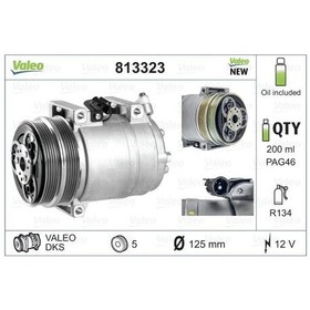 Resim VALEO 813323 Klima Kompresörü Focus II 1.4 1.6 1.6 TDCI 1.8 TDCI 
