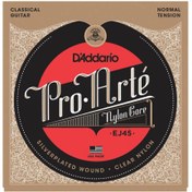 Resim D'Addario EJ45 Pro-Arte Normal Tension Klasik Gitar Teli 
