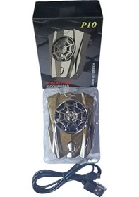 Resim P10 Telefon Soğutucu Fan Radyatör + Batarya Silver 1 Adet Sogutucu 1adet Eldiven 