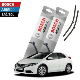 Resim Bosch , Honda Civic Hb 2013 Model Bosch Aeroeco Muz Silecek Takımı 