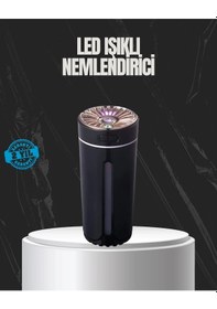 Resim Bfs Usb Aromaterapi Difüzör Ultrasonik Hava Nemlendirici Led Gece Lambalı 