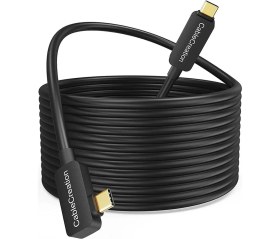 Resim Cablecreation CC1100 Fiber Optik Type-C Kablo 5m (Oculus Quest Link Kablo, Tether Cable) 