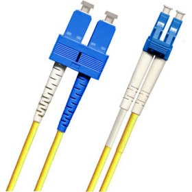 Resim SC-LC 2 Metre Single Mode Fiber Optik Patch Kablo Duplex Os2 2.0m 
