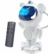 Resim AyrStore Gece Lambası Astronot Bluetooth Hoparlörlü Galaksi Işık Projektörü 