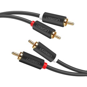 Resim Ugreen RCA 2RCA Stereo Ses Kablosu 1.5 Metre 
